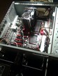 The CPU, Cooler, and RAM installed